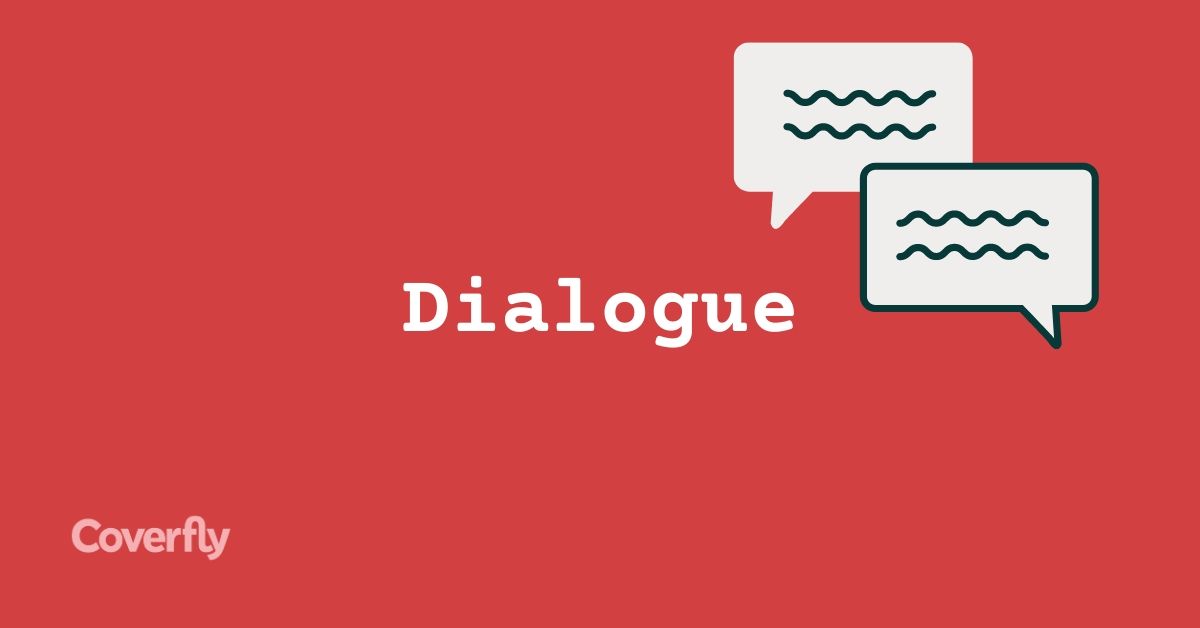 dialogue coverfly